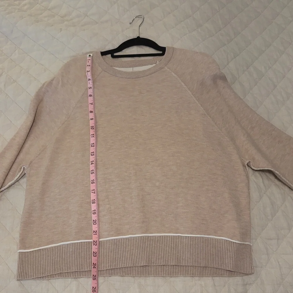 Anthropologie The Oaklyn Cozy Crew-Neck Sweatshirt by Pilcro - Picture 10 of 11